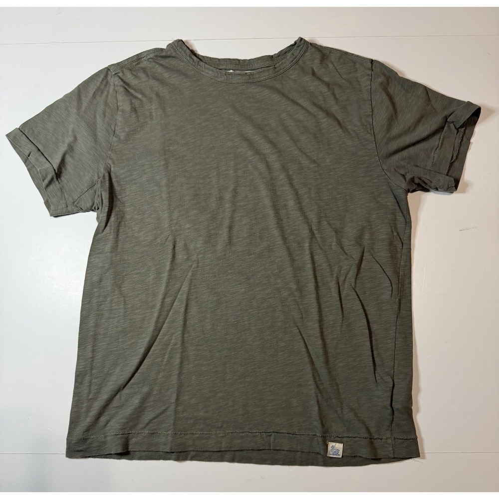 MERZ B. SCHWANEN SCT04 GOOD BASICS 4.9OZ RELAXED FIT PIMA SLUB T-SHIRT Sz LG